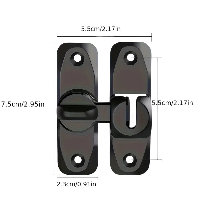 90/180 Degree Flip Door Lock A - Home Improvement Tool Time review and price