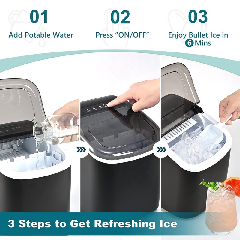 Portable Countertop Ice Maker  - Home Improvement Kitchen review and price
