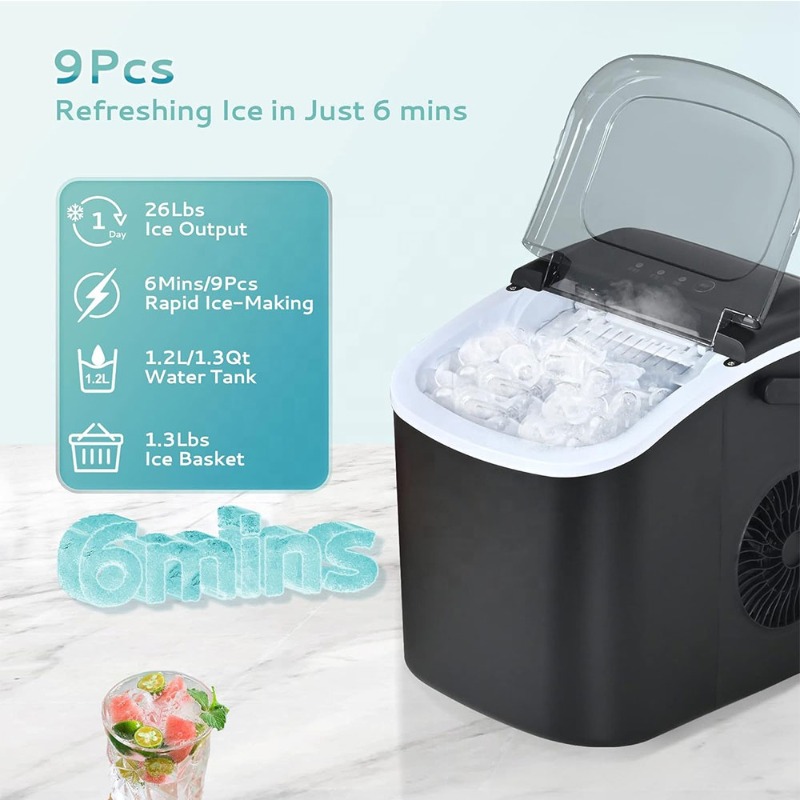 Portable Countertop Ice Maker  - Home Improvement Kitchen review and price