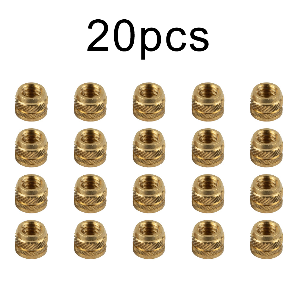 20pcs Brass Nuts 1/4-20 Thread - Home Improvement Services review and price